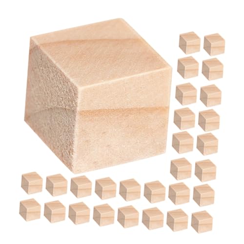 DOITOOL 200 Stück Teiliges Kleine Unbehandelte Holzklötzchen aus Robustem Kiefernholz Naturbelassene Quadratische Bastelwürfel für DIY projekte Kreative Handwerksgestaltung und DOITOOL 200 Stück Teiliges Kleine Unbehandelte Holzklötzchen aus Robustem Kiefernholz Naturbelassene Quadratische Bastelwürfel für DIY projekte Kreative Handwerksgestaltung und von DOITOOL