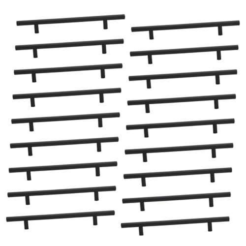 DOITOOL 25 Stück Teiliges Edelstahl Schrankgriff mit Mattschwarzer Oberfläche Rostfrei Moderner Stil Möbelgriff für Küchen Wohn Badezimmerschränke Geeignet für Kommoden Kleiderschränke DOITOOL 25 Stück Teiliges Edelstahl Schrankgriff mit Mattschwarzer Oberfläche Rostfrei Moderner Stil Möbelgriff für Küchen Wohn Badezimmerschränke Geeignet für Kommoden Kleiderschränke von DOITOOL