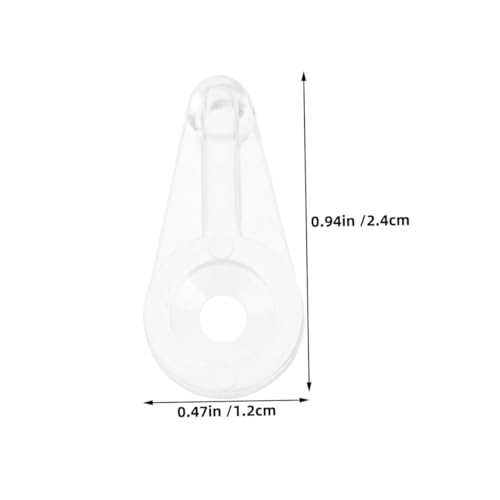 DOITOOL 25 Stück Teiliges Glas Türhalterungen aus Transparentem Kunststoff mit Schrauben Passend für Glasplatten Stabile Montageklammern für Bad Schrank und Vitrinen Einfache DOITOOL 25 Stück Teiliges Glas Türhalterungen aus Transparentem Kunststoff mit Schrauben Passend für Glasplatten Stabile Montageklammern für Bad Schrank und Vitrinen Einfache von DOITOOL