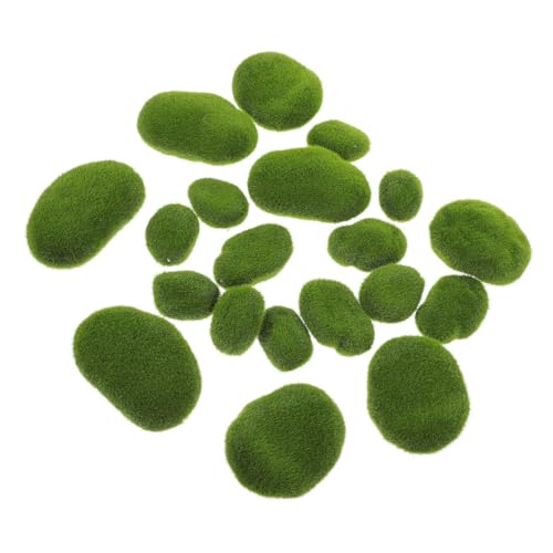 DOITOOL 25 Stück Teiliges Künstliche Moossteine in Pflegefreie Grüne Mooskugeln Realistische Dekoration für Feengärten Bonsai Blumenarrangements und Sowie Außenbereiche DOITOOL 25 Stück Teiliges Künstliche Moossteine in Pflegefreie Grüne Mooskugeln Realistische Dekoration für Feengärten Bonsai Blumenarrangements und Sowie Außenbereiche von DOITOOL
