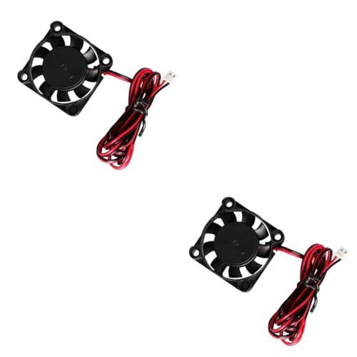 DOITOOL 2 Stück Effiziente Kühlung: Bürstenloser 12-v-0 12-a-lüfter Für 3D-drucker Einfache Installation 100-cm-kabel von DOITOOL