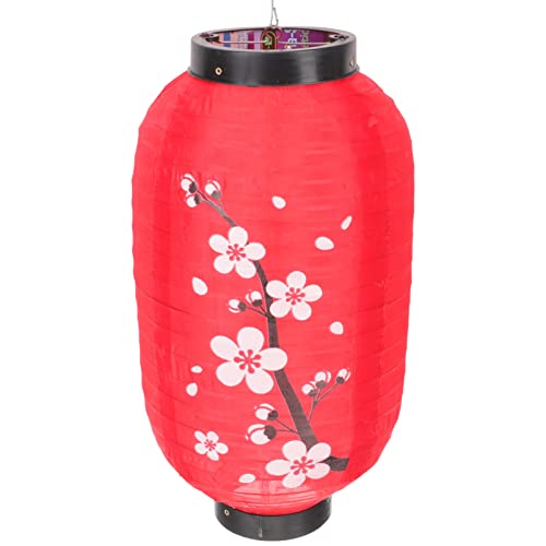 DOITOOL 2St japanischer Laternenanhänger wiederaufladbar Lichterketten Dekoration für eine Sushi-Kantine Bausatz hochzeitsdeko hochzeitsdeco Sushi-Shop- wasserdichte Laterne Eisen von DOITOOL
