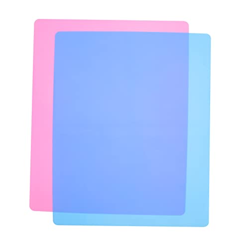 DOITOOL 2Stücke Epoxy Silikonmatte Hitzebeständige Mehrzweckmatte für DIY Handwerk Rutschfest Leicht zu Reinigen für Epoxidharz Projekte und Tischschutz von DOITOOL