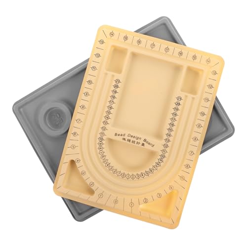 DOITOOL 2stücke Perlenbrett Für Halsketten Und Armbänder Zur Schmuckherstellung Perlenbrettablage Für Basteln Und Präsentieren Schmuckbrett Mit Fächern Für Organisation DOITOOL 2stücke Perlenbrett Für Halsketten Und Armbänder Zur Schmuckherstellung Perlenbrettablage Für Basteln Und Präsentieren Schmuckbrett Mit Fächern Für Organisation von DOITOOL
