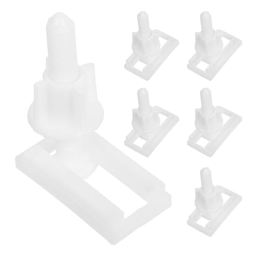 DOITOOL 3 Paar WC-Sitz Befestigungsschrauben: Ersatzschrauben mit Kunststoffmuttern für Bad und Hotel Renovierung sowie Reparatur DOITOOL 3 Paar WC-Sitz Befestigungsschrauben: Ersatzschrauben mit Kunststoffmuttern für Bad und Hotel Renovierung sowie Reparatur von DOITOOL