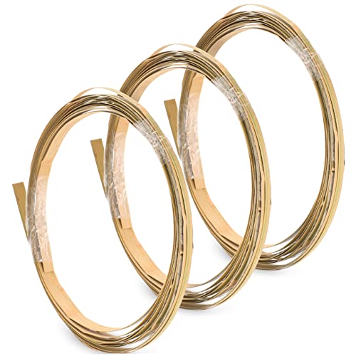 DOITOOL 3rollen Rattanmaterial Aus Natur Rattanhaut Bambuslatten Und Natürlichen Rattanstreifen Für DIY-Korb Und Möbelherstellung Robust Und Biegsam Wiederverwendbar Und Einfach Zu von DOITOOL