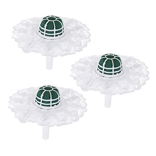 DOITOOL 3 Sätze Braut Blumenstrauß Halter mit Spitze Set DIY Blumenhalter für Hochzeitsarrangements für Bouquets Leicht und Kompakt Verlängert die von Blumen DOITOOL 3 Sätze Braut Blumenstrauß Halter mit Spitze Set DIY Blumenhalter für Hochzeitsarrangements für Bouquets Leicht und Kompakt Verlängert die von Blumen von DOITOOL