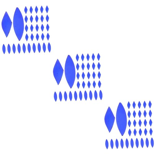DOITOOL 3 Sätze Iridescent Glass Petal Tiles Diy Mosaik Bastelmaterial Für Kunsthandwerk Design Geeignet Für Bilderrahmen Töpfe Vasen Und Mehr 35 Stück * 3 von DOITOOL