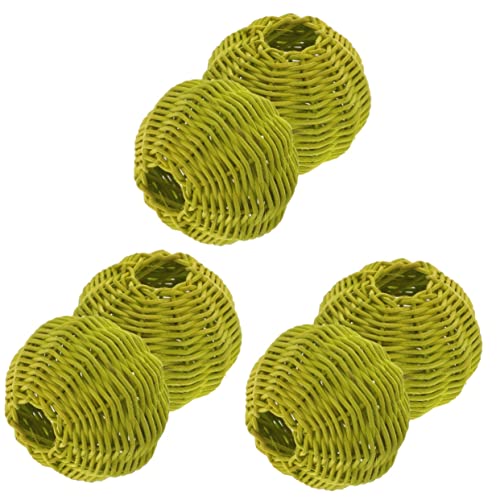 DOITOOL 3 Sätze Rattan Lampenschirme Handgefertigte Lampenabdeckung Für Tischlampen Diy Zubehör Für Schlafzimmer Wohnzimmer Und Hotels Leicht Zu Installieren Schützt Vor 2 Stücke * 3 von DOITOOL
