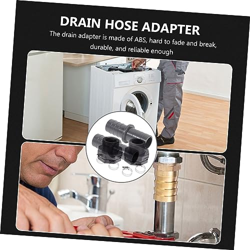 DOITOOL 3 Sätze Teiliges Abs Ablaufschlauch Verlängerungsset mit Edelstahl Schlauchklemmen Rostfrei und Verschleißfest Waschmaschinen und Spülmaschinen Abflussadapter Einfache Montage für DOITOOL 3 Sätze Teiliges Abs Ablaufschlauch Verlängerungsset mit Edelstahl Schlauchklemmen Rostfrei und Verschleißfest Waschmaschinen und Spülmaschinen Abflussadapter Einfache Montage für von DOITOOL