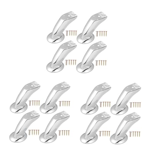 DOITOOL 3 Sätze Tischstütze Interior Design Innenarchitektur Tischbeinen Einrichtungszubehör Sofa Beine Wohnaccessoires Tischbeine Esstisch Werkzeug Möbel Unterstützung Silver 4 Stück * 3 von DOITOOL