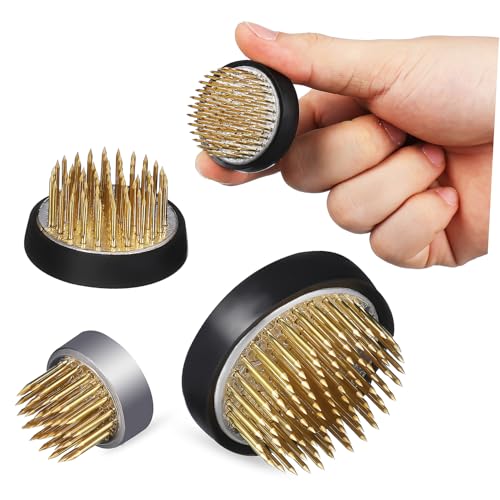 DOITOOL 3stücke Runder Blumenfroschhalter Für Arrangements Blumenhalter Aus Kupfer Und Kunststoff Werkzeug Für Blumenarrangements Für Homeoffice-Dekoration DOITOOL 3stücke Runder Blumenfroschhalter Für Arrangements Blumenhalter Aus Kupfer Und Kunststoff Werkzeug Für Blumenarrangements Für Homeoffice-Dekoration von DOITOOL