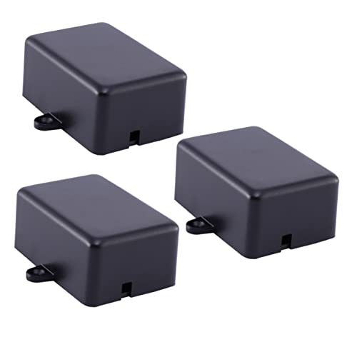 DOITOOL 3 Stück Elektronische Schutzbox Wasserdichtes Kunststoffgehäuse UV Beständig Langlebig Robust DIY Anschlusskasten für Stromkabel und Elektronische Projekte Einfache Montage von DOITOOL