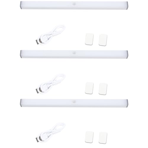 DOITOOL Schreibtischlampe 3 Stück Led-Nachtlicht Nachtlichter Für Mädchen Nachtlicht Wandlampe Badezimmerlampe Zum Aufkleben Auf Treppen Stufenlicht Balken Gehweglichter Puck-Sensor-Licht von DOITOOL