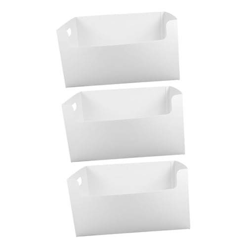 DOITOOL 3 Stück Magazinhalter aus Aufbewahrungsbox für Schreibtisch Organizer für Dokumente und Alltagsgegenstände für Zuhause oder Büro von DOITOOL