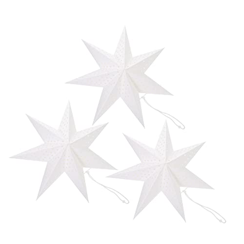 DOITOOL 3 Stück Origami Lampenschirm Weihnachtsstern Dekorativer Lampenschirm für Festliche Beleuchtung und Zuhause Perfekter Lichtschutz für Ihre Deckenleuchte DOITOOL 3 Stück Origami Lampenschirm Weihnachtsstern Dekorativer Lampenschirm für Festliche Beleuchtung und Zuhause Perfekter Lichtschutz für Ihre Deckenleuchte von DOITOOL