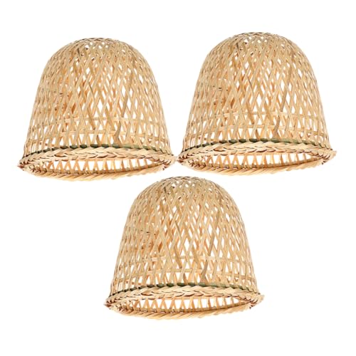 DOITOOL 3 Stück Retro Lampenschirm Handgefertigt Wicker Lichtkäfig für Lampenfassung für und Gemütliche Ecken Zeitloses Design und Einfache Installation DOITOOL 3 Stück Retro Lampenschirm Handgefertigt Wicker Lichtkäfig für Lampenfassung für und Gemütliche Ecken Zeitloses Design und Einfache Installation von DOITOOL
