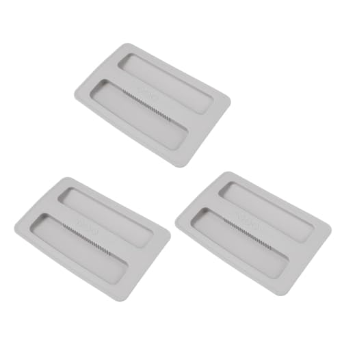 DOITOOL 3 Stück Silikon Toaster Abdeckung Hitzebeständig Staubdicht Flexibel Schutzhülle Kompatibel für Brotmaschine Sandwichmaker Küchenabdeckung Modern Elegant von DOITOOL