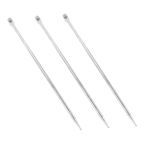 DOITOOL 3 Stück Teiliges Galvanisiertes Erdungsstab Robust und Korrosionsbeständig Einsetzbar für Elektro sicherheitsmaßnahmen in Haushalt Büro und Gewerbe Schützt vor Stromschäden von DOITOOL