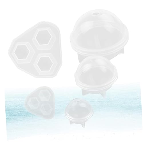 DOITOOL 3 Stück Teiliges Silikonform für Schmuckherstellung Runde Gießformen für Diy Harz Kerzen und Seife Flexibles und Langlebiges Material Einfach zu Reinigen und Vielseitig Einsetzbar von DOITOOL