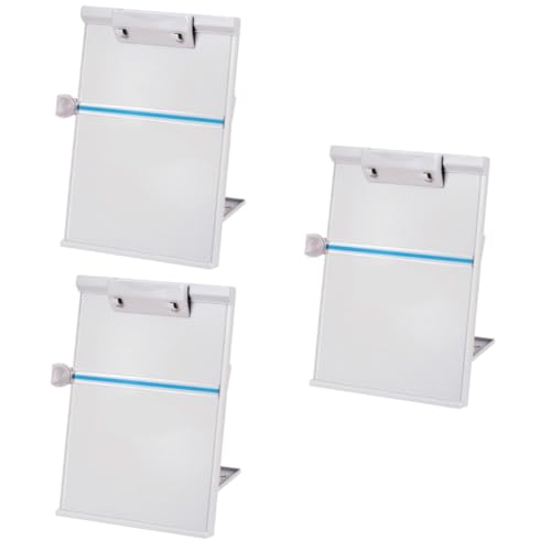 DOITOOL 3 Teiliges Dokumentenregal Buchhalter Lesen Zeichnen Verstellbares Papier Und Bücherregal Hände Mit Clip Tippen Musikbuchständer Desktop Dokumentenhalter DOITOOL 3 Teiliges Dokumentenregal Buchhalter Lesen Zeichnen Verstellbares Papier Und Bücherregal Hände Mit Clip Tippen Musikbuchständer Desktop Dokumentenhalter von DOITOOL