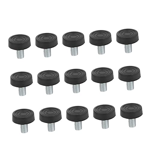 DOITOOL 32 Stück Verstellbare Möbelgleiter für Stühle und Tische Robuste Bodenschoner mit Schraubbefestigung für Zuhause und Büro Schützt Böden vor Kratzern von DOITOOL