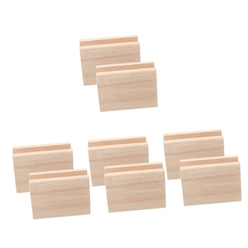DOITOOL 4 Sätze Matratzenerhöhung Küchenmöbelschutz Erheben Kommode Tischbein Erhöhung Furniture Lifter Tischbeine Schreibtisch Betterhöhungsblöcke Tischerhöhungsblöcke Hölzern 2 Stück * 4 von DOITOOL
