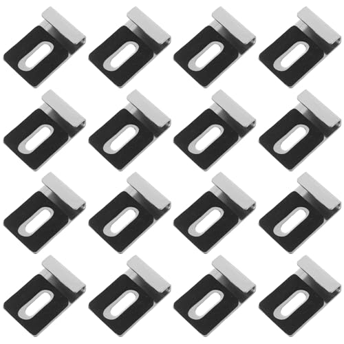 DOITOOL 4 Satz Edelstahl Spiegelhalter Clips Quadratisch Hohe Tragkraft Wandmontage Glasclip Halter für Rahmenlose Spiegel Wohn Gewerberaum DOITOOL 4 Satz Edelstahl Spiegelhalter Clips Quadratisch Hohe Tragkraft Wandmontage Glasclip Halter für Rahmenlose Spiegel Wohn Gewerberaum von DOITOOL