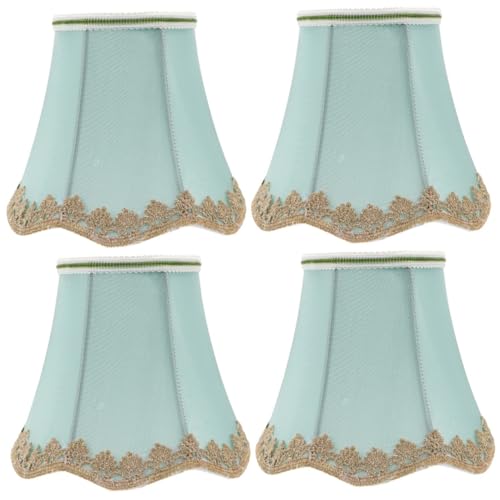 DOITOOL 4 Stck. Cloth Lampshade für Steh und Tischlampen Vielseitiger Lampenschirm aus Sanftes Licht Augenschutz Passend für Wand und Deckenleuchten Modernes Design von DOITOOL
