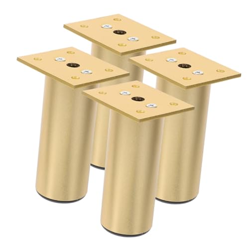 DOITOOL 4 Stück Adjustable Aluminum Alloy Furniture Legs für Sofa Tisch Stuhl und Schrank Robuste DIY Möbelbeine Einfache Montage Modern und Vielseitig Einsetzbar DOITOOL 4 Stück Adjustable Aluminum Alloy Furniture Legs für Sofa Tisch Stuhl und Schrank Robuste DIY Möbelbeine Einfache Montage Modern und Vielseitig Einsetzbar von DOITOOL