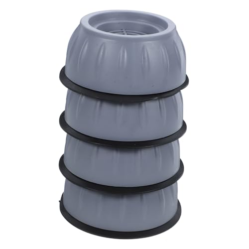 DOITOOL 4 Stück Anti Vibrations Gummi Fußpolster für Waschmaschine und Trockner rutschfest Geräuschdämpfend Langlebig und Stabilisierend Schützt Boden und Vibrationen Beim Betrieb DOITOOL 4 Stück Anti Vibrations Gummi Fußpolster für Waschmaschine und Trockner rutschfest Geräuschdämpfend Langlebig und Stabilisierend Schützt Boden und Vibrationen Beim Betrieb von DOITOOL