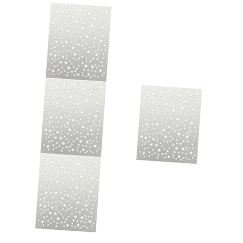 DOITOOL 4 Stück Diy Stern Hintergrund Cutting Die Dekorative Präge Schablone Hochwertigem für Scrapbooking und Diy Bastelarbeiten Wiederverwendbar und Langlebig von DOITOOL