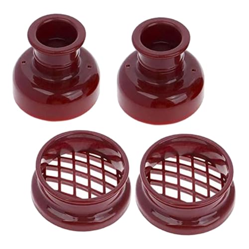 DOITOOL 4 Stück Donutform Kreisschablone Herstellung Bausatz Donut-Hersteller Party donut ausstecher donut form Gebäckform kuchen backform Donut-Form mit Antihaftbeschichtung Plastik Brown von DOITOOL