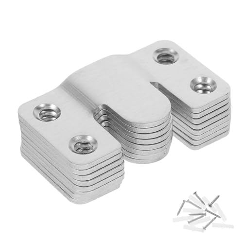 DOITOOL 4 Stück Edelstahl Wandhalterung Schwerlast Bildaufhänger Ineinandergreifende Haken für Bilderrahmen Spiegel Vielseitig Einsetzbar Einfache Montage Modernes Design DOITOOL 4 Stück Edelstahl Wandhalterung Schwerlast Bildaufhänger Ineinandergreifende Haken für Bilderrahmen Spiegel Vielseitig Einsetzbar Einfache Montage Modernes Design von DOITOOL