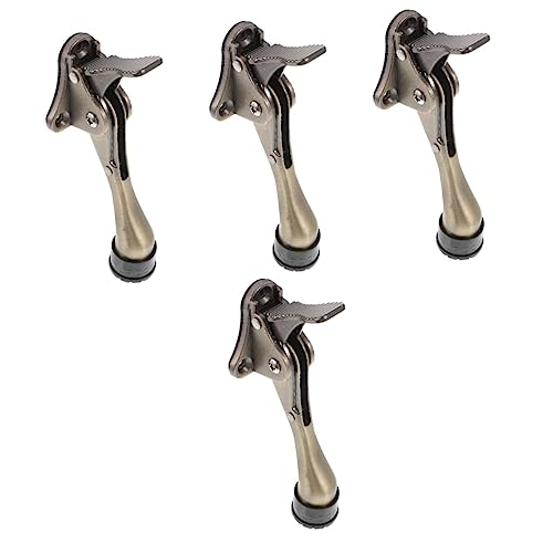 DOITOOL 4 Stück Einstellbarer Türstopper Halbautomatischer Fußtürstopper für Türunterseite Einfaches für Sofortige Türfixierung für Türarten DOITOOL 4 Stück Einstellbarer Türstopper Halbautomatischer Fußtürstopper für Türunterseite Einfaches für Sofortige Türfixierung für Türarten von DOITOOL