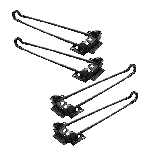 DOITOOL 4Stück Klapptisch Beine Haarnadel Tischbein Möbel Beine Ersatz Klappbare Metallbeine für Esstisch Couchtisch Schreibtisch Stabil und Platzsparend von DOITOOL