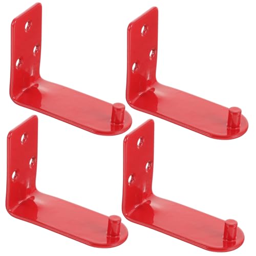 DOITOOL 4 Stück Feuerlöscher Wandhalterung Robuste Stahlhalterung mit Oberflächenbeschichtung Platzsparende Wandmontage Rostfrei Einfache Installation für Haushalt Büro Restaurant von DOITOOL