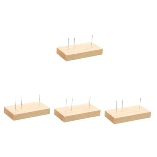 DOITOOL 4 Stück Häkelpuppen Displayständer Stabiler Puppenhalter für Filzpuppen Eleganter für Schreibtisch und Vitrine Vielseitig Einsetzbar für Puppen und Kleine Objekte von DOITOOL
