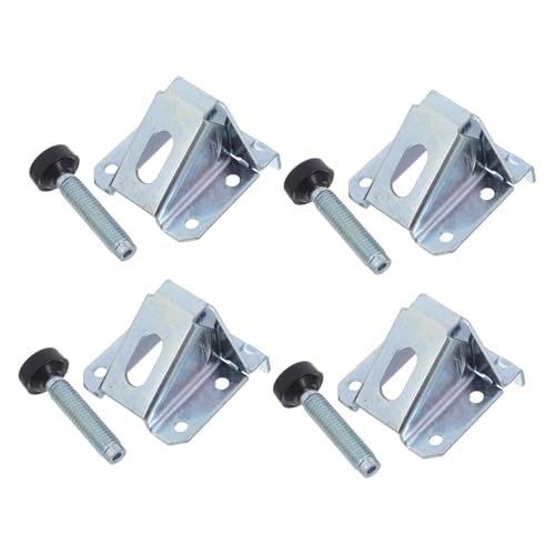 DOITOOL 4 Stück Heavy Duty Möbel nivellierfüße Verstellbar für Schränke Tische und Stühle rutschfest Stabile Unterstützung Höhenverstellbare Möbelstützen Silberfarben DOITOOL 4 Stück Heavy Duty Möbel nivellierfüße Verstellbar für Schränke Tische und Stühle rutschfest Stabile Unterstützung Höhenverstellbare Möbelstützen Silberfarben von DOITOOL