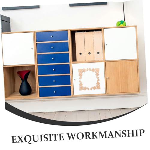 DOITOOL 4 Stück Holzornamente Handgeschnitzte Holzapplikationen Unbemalt Europäisches Blumen design Möbelverzierung für Schranktüren Wohnzimmer Dekoration DOITOOL 4 Stück Holzornamente Handgeschnitzte Holzapplikationen Unbemalt Europäisches Blumen design Möbelverzierung für Schranktüren Wohnzimmer Dekoration von DOITOOL