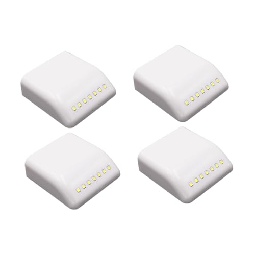 DOITOOL 4 Stück Kabellose Leuchten Für Die Wand Led-schrankbeleuchtung Mini Kleiderschrank Licht Bewegungssensor Leuchte Kabellose Schrankleuchte Led-licht Weiß Induktion Schranklampe DOITOOL 4 Stück Kabellose Leuchten Für Die Wand Led-schrankbeleuchtung Mini Kleiderschrank Licht Bewegungssensor Leuchte Kabellose Schrankleuchte Led-licht Weiß Induktion Schranklampe von DOITOOL