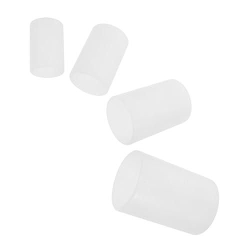 DOITOOL 4 Stück Kerzenform Bonbonformzylinder Zylinderform für Kerzenhersteller handwerkliche Herstellung von Formen Schokoladenformzylinder Zylinderform Silikon Kieselgel Weiß DOITOOL 4 Stück Kerzenform Bonbonformzylinder Zylinderform für Kerzenhersteller handwerkliche Herstellung von Formen Schokoladenformzylinder Zylinderform Silikon Kieselgel Weiß von DOITOOL
