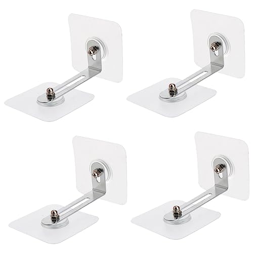 DOITOOL 4 Stück Kippschutz Möbel Wandanker Selbstklebende Tip Möbelanker für Schränke und Kommoden Einfache Installation ohne Bohren Sicherer Halt für Haustiere von DOITOOL