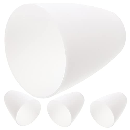 DOITOOL 4 Stück Kunststoff-Lampenschirm Zum Aufhängen An Wandleuchten Kleiner Weißer Lampenschirm Deckenleuchte Mattierter Kunststoff- - DOITOOL 4 Stück Kunststoff-Lampenschirm Zum Aufhängen An Wandleuchten Kleiner Weißer Lampenschirm Deckenleuchte Mattierter Kunststoff- - von DOITOOL
