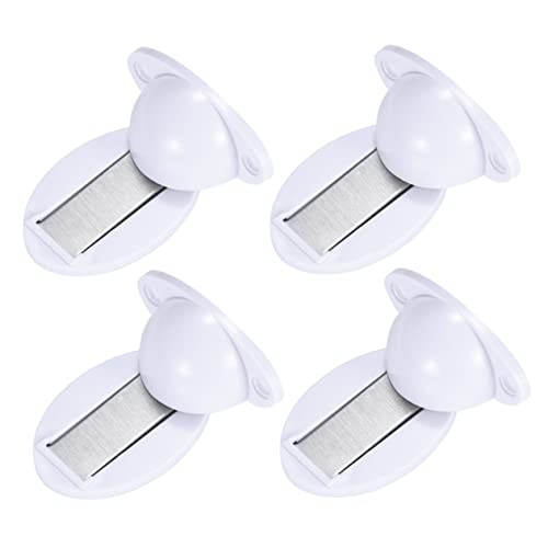 DOITOOL 4 Stück Magnetischer Türstopper Bohrfreie Installation Robuster Kunststoff für Badezimmer Schlafzimmer und Büro Rutschfest und Leicht Schützt Wände Zuverlässig Weiß DOITOOL 4 Stück Magnetischer Türstopper Bohrfreie Installation Robuster Kunststoff für Badezimmer Schlafzimmer und Büro Rutschfest und Leicht Schützt Wände Zuverlässig Weiß von DOITOOL