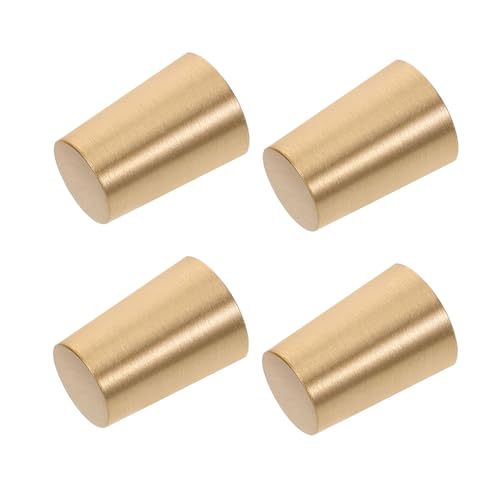 DOITOOL 4 Stück Messing Füße für Holztablett Stabile rutschfeste Untersetzer aus Massivem Messing Möbelbeine für Schneidebrett Dekorative Handwerksbasis Robust und Vielseitig Einsetzbar DOITOOL 4 Stück Messing Füße für Holztablett Stabile rutschfeste Untersetzer aus Massivem Messing Möbelbeine für Schneidebrett Dekorative Handwerksbasis Robust und Vielseitig Einsetzbar von DOITOOL