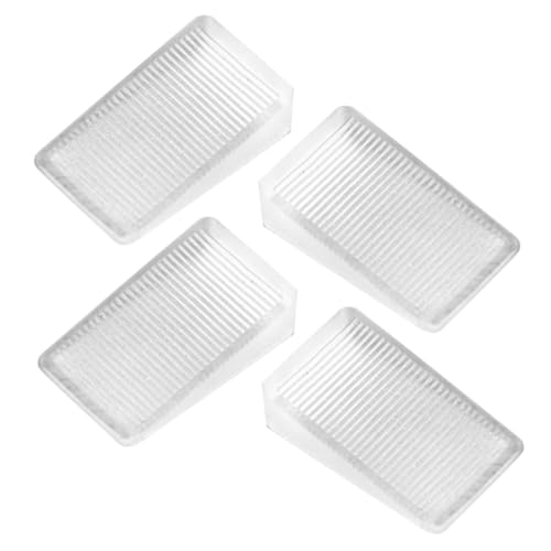 DOITOOL 4 Stück Möbelnivellierer Gummischeiben Wiederverwendbar Verstellbar Transparent für Tisch und Sofa Nivellierungswerkzeug DOITOOL 4 Stück Möbelnivellierer Gummischeiben Wiederverwendbar Verstellbar Transparent für Tisch und Sofa Nivellierungswerkzeug von DOITOOL