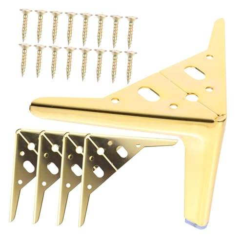 DOITOOL 4 Stück Möbelfüße aus Stahl Stabile Metallbeine für Kommode Sofa Bett Vielseitige Möbelstützen Modernes Design Einfache Montage Belastbar und Langlebig DOITOOL 4 Stück Möbelfüße aus Stahl Stabile Metallbeine für Kommode Sofa Bett Vielseitige Möbelstützen Modernes Design Einfache Montage Belastbar und Langlebig von DOITOOL