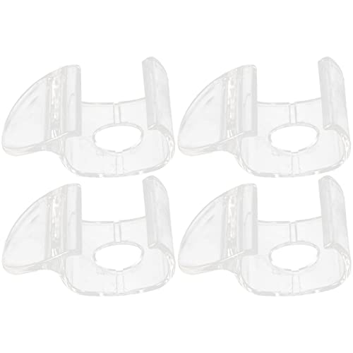 DOITOOL 4 Stück Rollo-Hardware Saumgriffe Rollos Schattierungen Transparenter Griff Zug Hebeklemme Zug Für Rollos Jalousien Rollvorhang Zubehör DOITOOL 4 Stück Rollo-Hardware Saumgriffe Rollos Schattierungen Transparenter Griff Zug Hebeklemme Zug Für Rollos Jalousien Rollvorhang Zubehör von DOITOOL