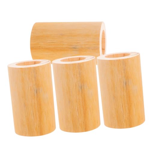 DOITOOL 4 Stück Runde Möbelstützen für Sofa Couch Tisch Unbearbeitetes Holz Innendurchmesser für Diy Projekte Stabil und Vielseitig Einsetzbar DOITOOL 4 Stück Runde Möbelstützen für Sofa Couch Tisch Unbearbeitetes Holz Innendurchmesser für Diy Projekte Stabil und Vielseitig Einsetzbar von DOITOOL